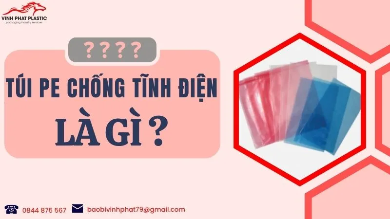 Túi PE chống tĩnh điện là gì?