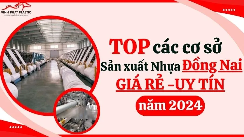 Top các cơ sở sản xuất nhựa đồng nai Giá rẻ - uy tín năm 2024